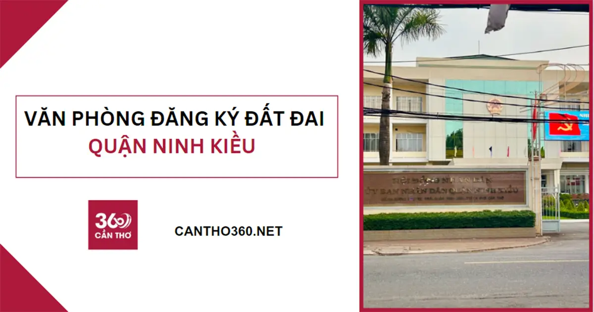Chi nhánh văn phòng đăng ký đất đai khu vực I - Cần Thơ 2026