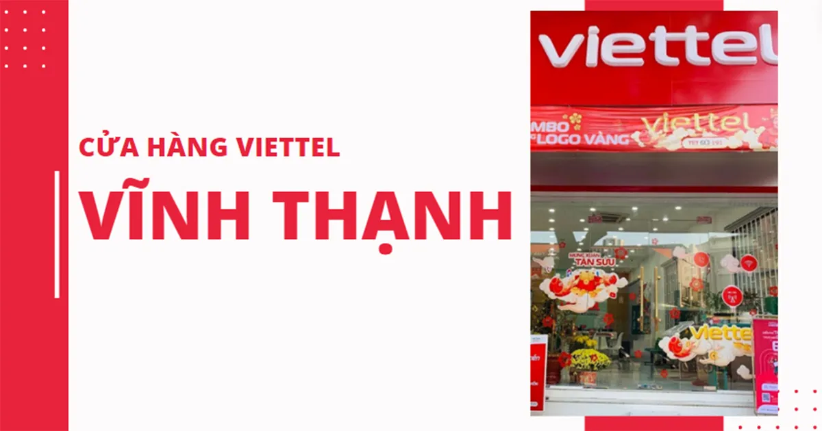 Điểm giao dịch, cửa hàng Viettel ở Vĩnh Thạnh, Cần Thơ năm 2026