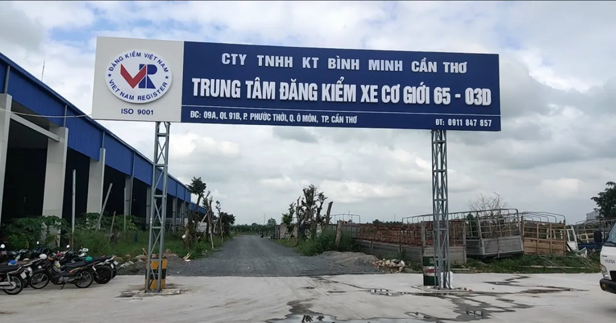 Địa chỉ, SĐT các trung tâm đăng kiểm tại Ô Môn năm 2026