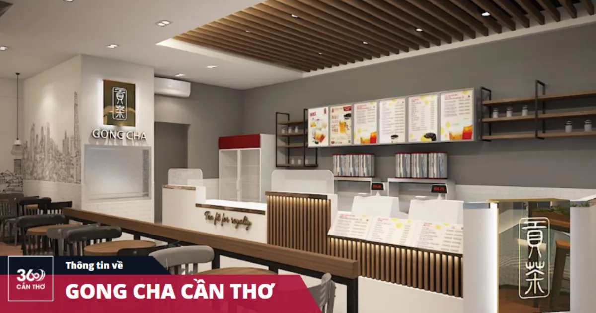 Gong Cha Cần Thơ: Địa chỉ, Menu, Giá & Khuyến mãi 2026