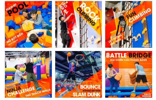  Jump Arena Sense City Cần Thơ
