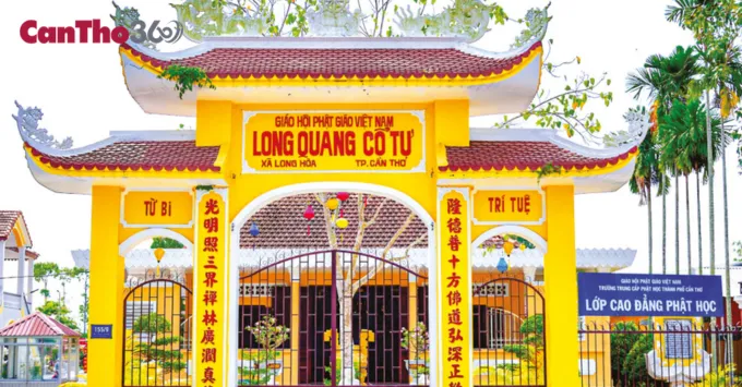 Chùa Long Quang - Ngôi cổ tự 200 năm tuổi tại Cần Thơ
