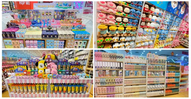 Các sản phẩm bán tại cửa hàng Miniso Cần Thơ