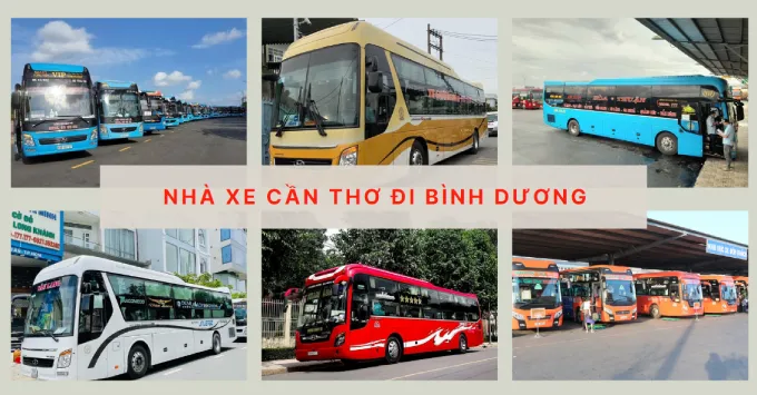 Danh sách xe Cần Thơ đi Bình Dương và SĐT, Giá vé năm 2026