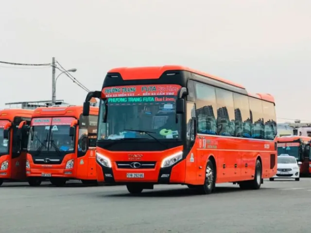 Nhà xe Phương Trang Cần Thơ đi Vũng Tàu