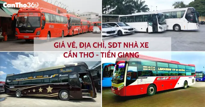 Giá vé, Địa chỉ, SĐT nhà xe Cần Thơ đi Tiền Giang năm 2026