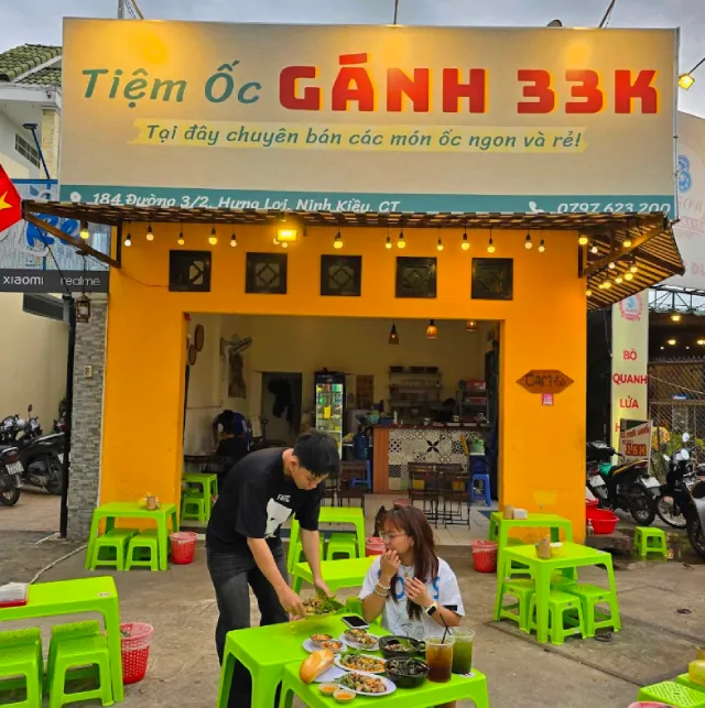 Tiệm ốc Gánh 33K Cần Thơ