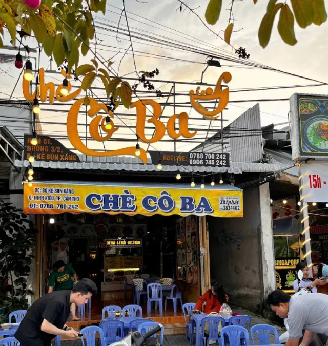 Chè cô Ba Ninh Kiều - Quán chè ngon Cần Thơ