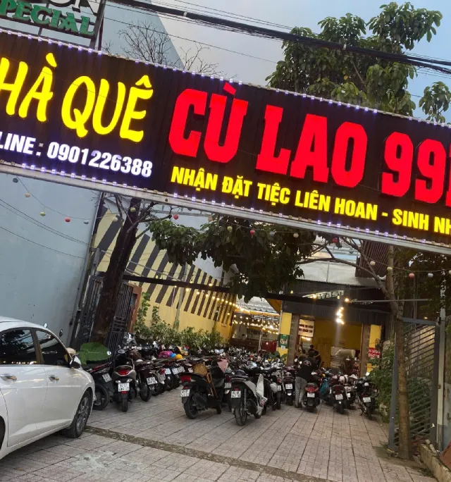 Quán Nhà Quê Cù Lao - Quán nhậu bình dân Cần Thơ